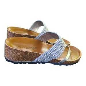 A.Giannetti Cork Sandals‎ size 8